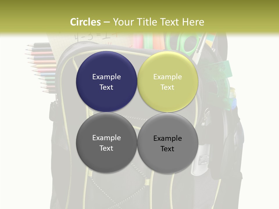 Full Isolated Life PowerPoint Template