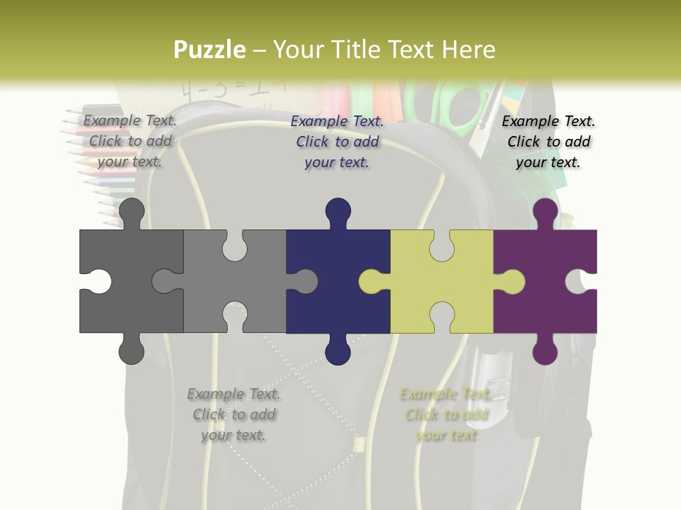 Full Isolated Life PowerPoint Template