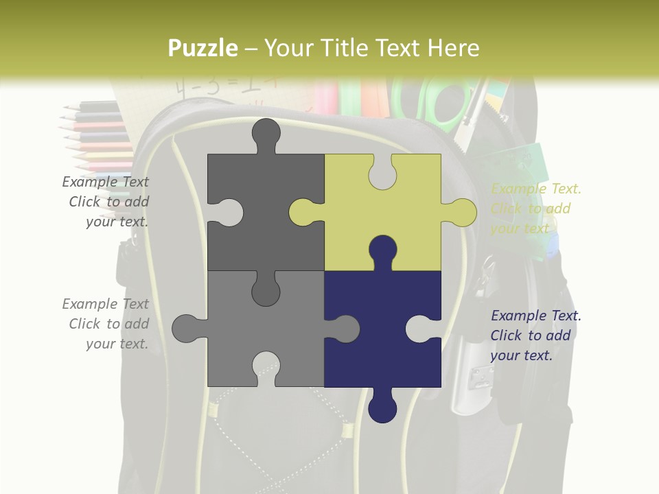 Full Isolated Life PowerPoint Template