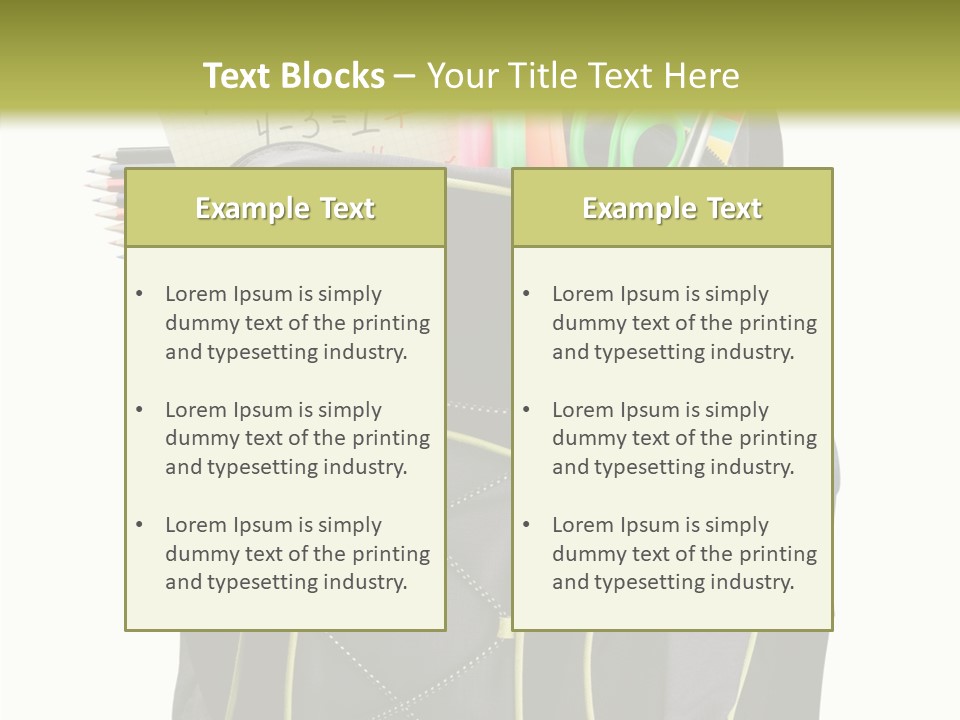 Full Isolated Life PowerPoint Template