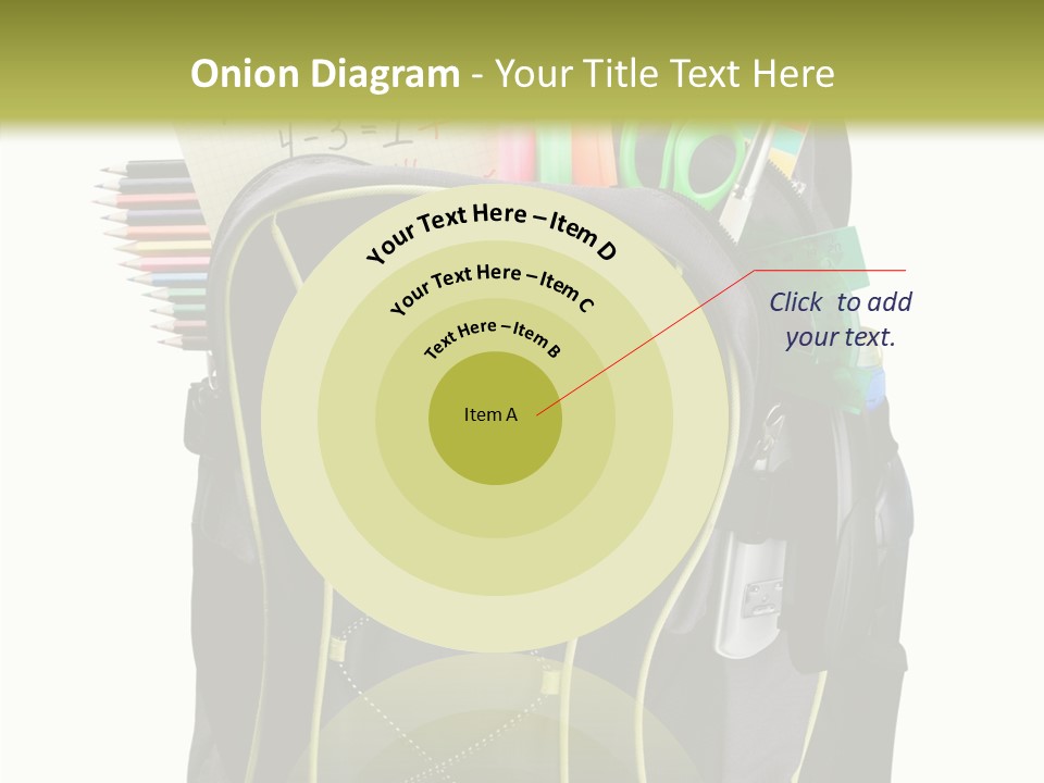 Full Isolated Life PowerPoint Template