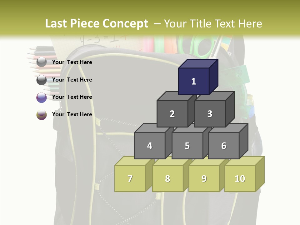 Full Isolated Life PowerPoint Template