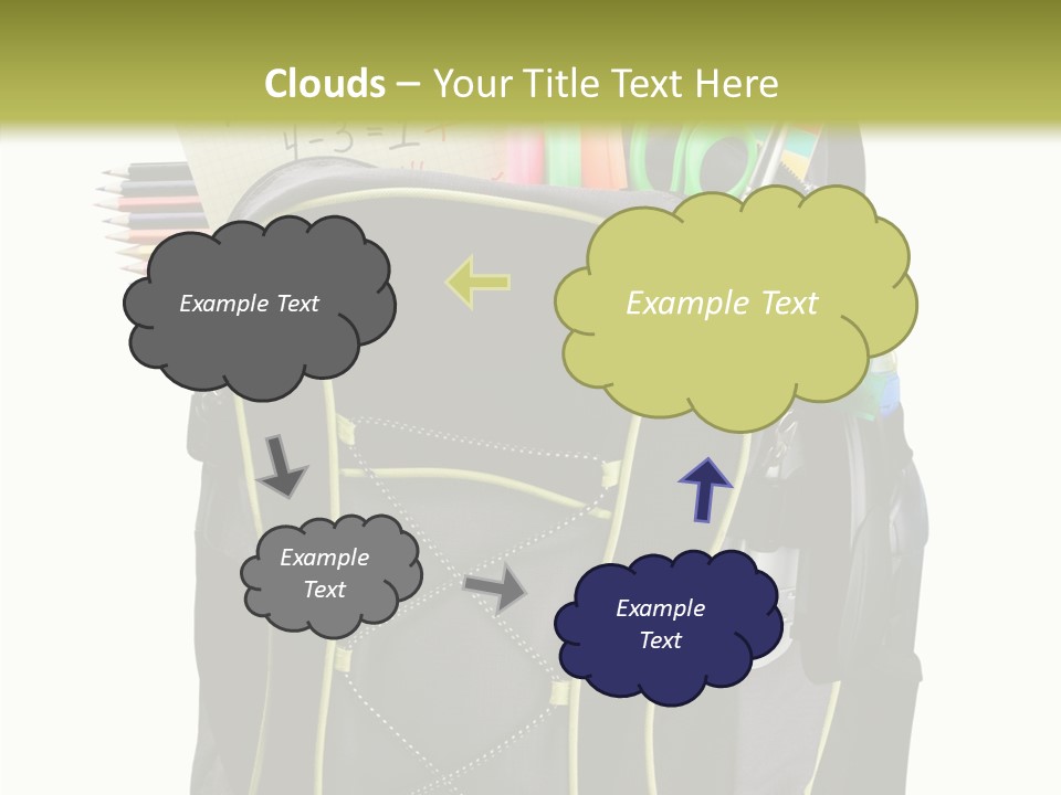 Full Isolated Life PowerPoint Template