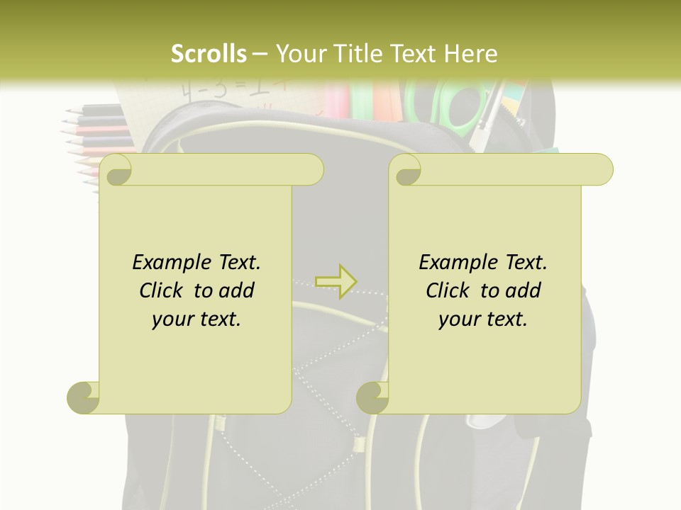 Full Isolated Life PowerPoint Template