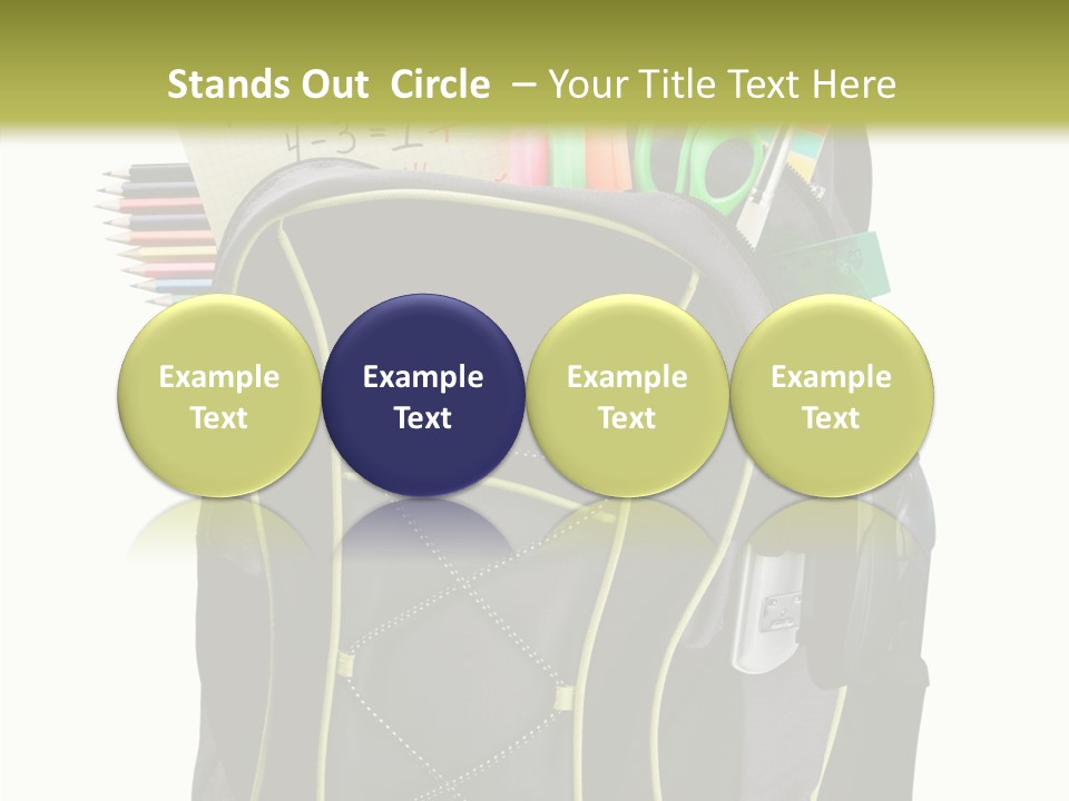 Full Isolated Life PowerPoint Template