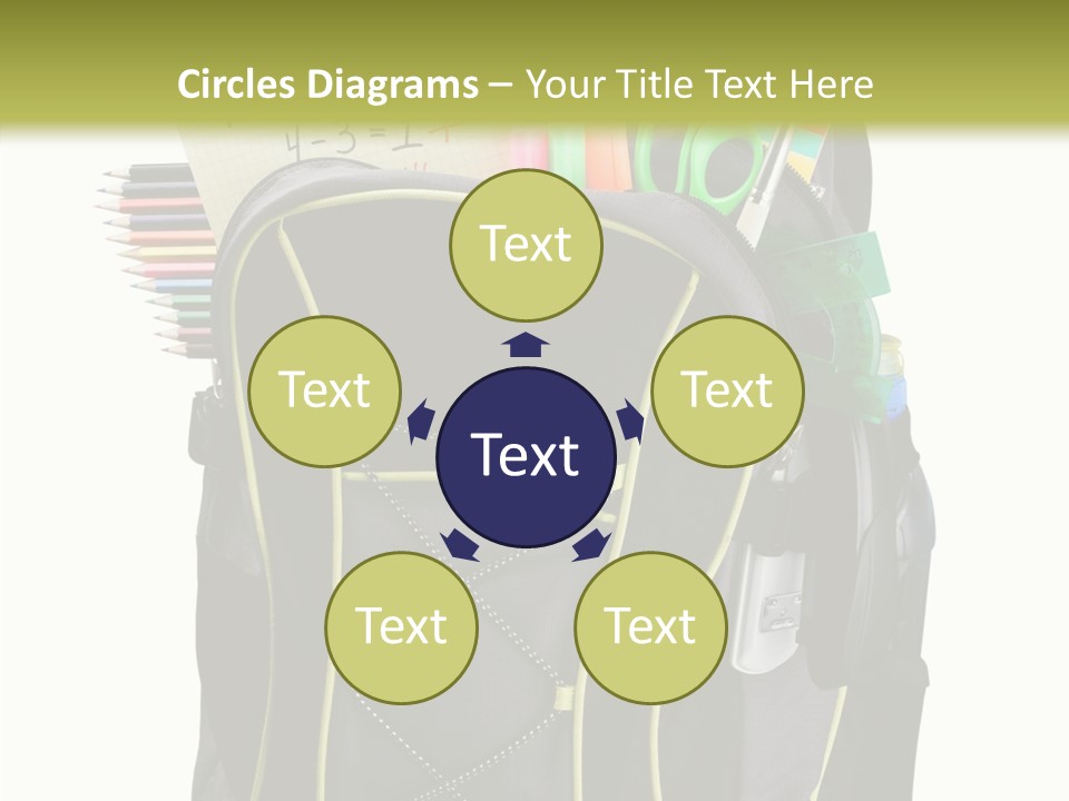 Full Isolated Life PowerPoint Template