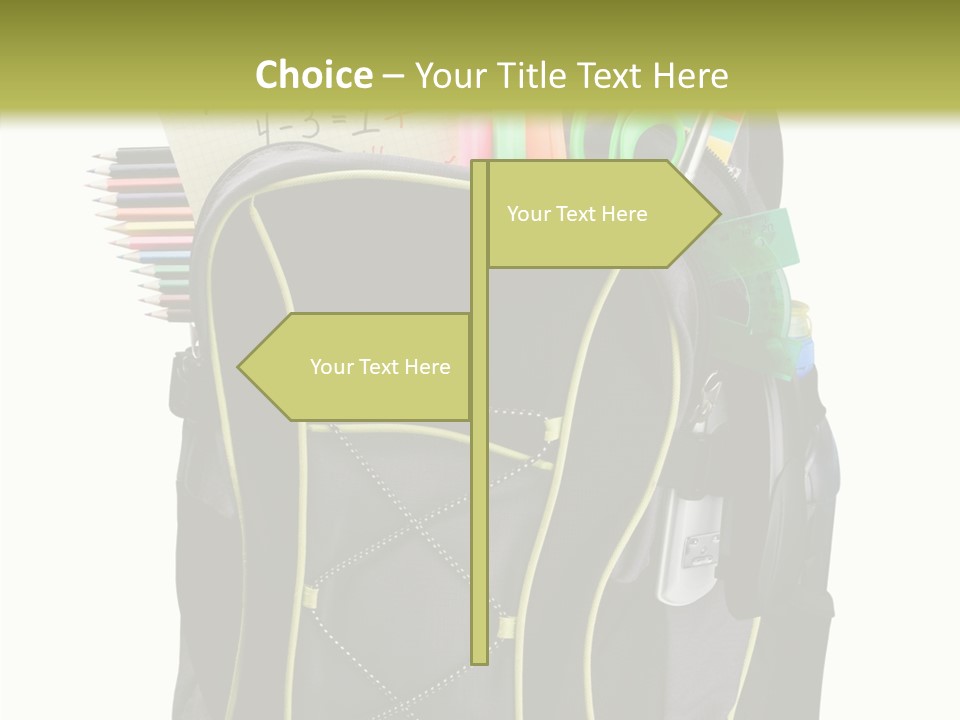 Full Isolated Life PowerPoint Template