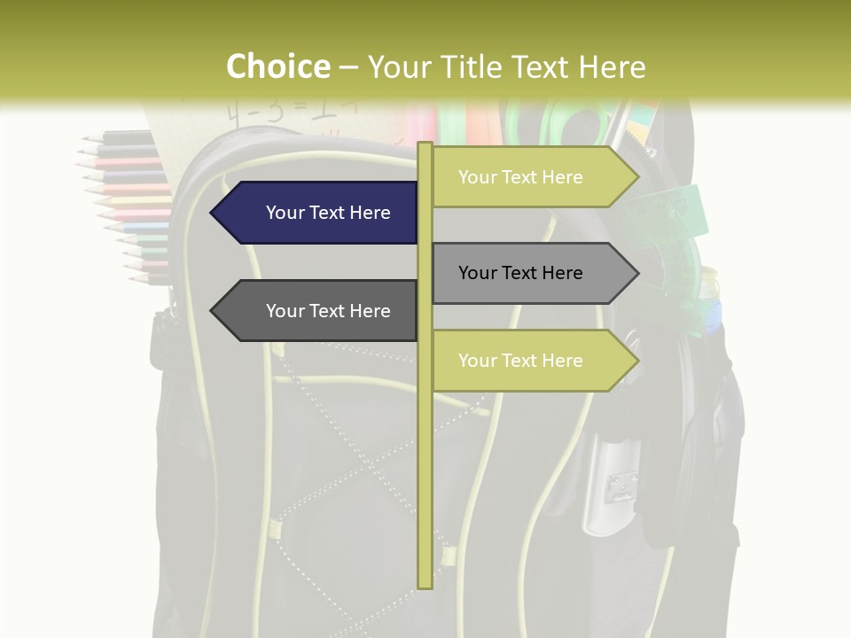 Full Isolated Life PowerPoint Template