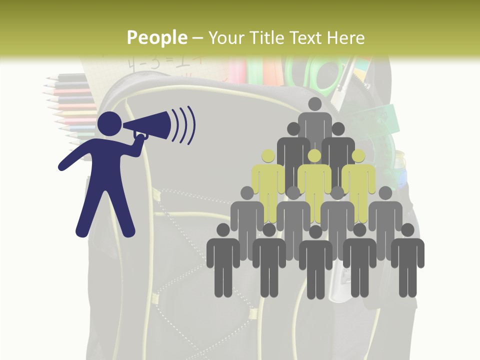 Full Isolated Life PowerPoint Template