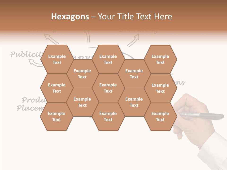 Investment Solution Hand PowerPoint Template