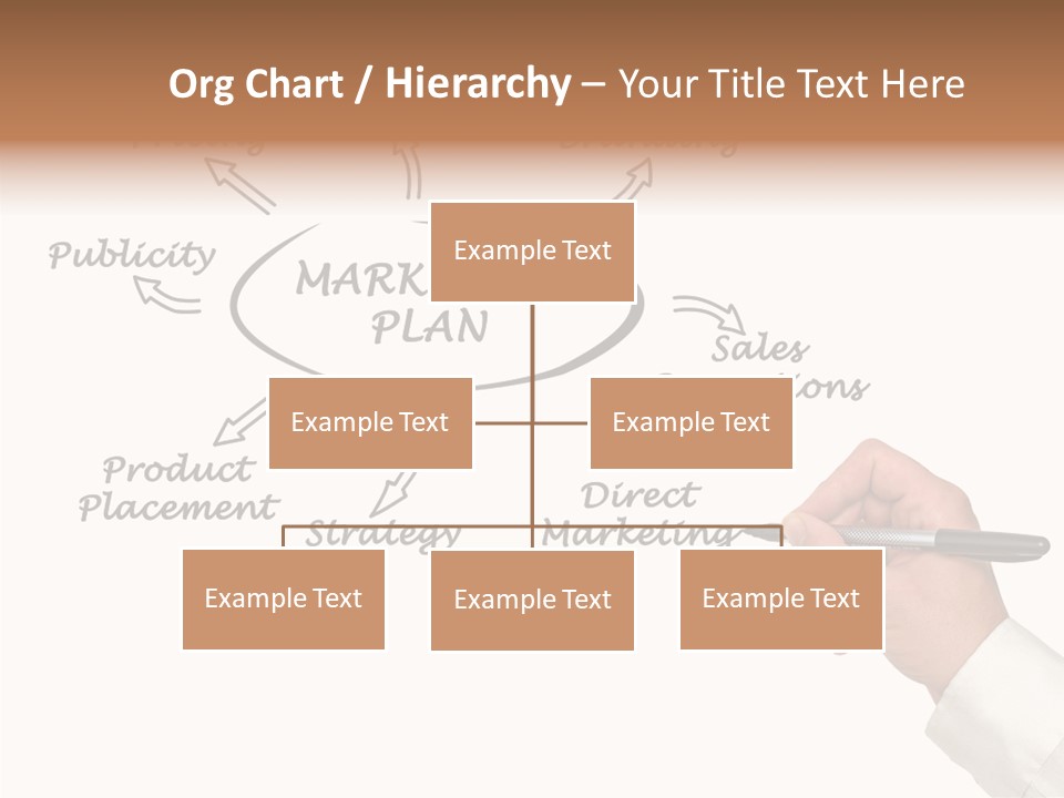 Investment Solution Hand PowerPoint Template