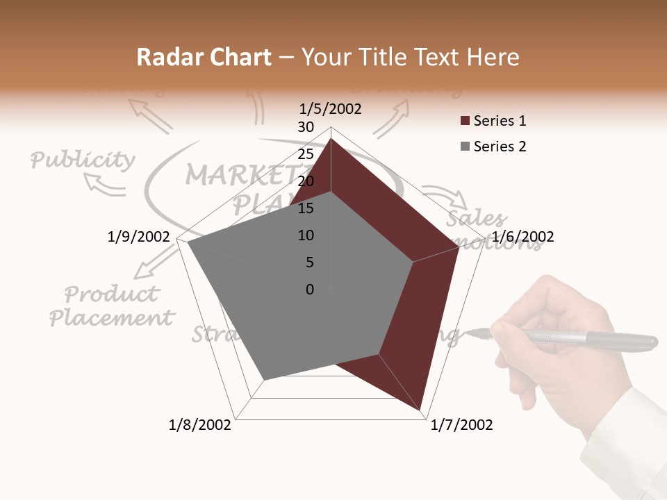 Investment Solution Hand PowerPoint Template