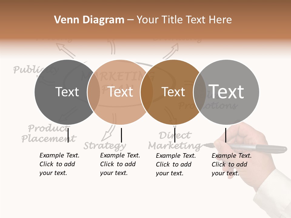 Investment Solution Hand PowerPoint Template