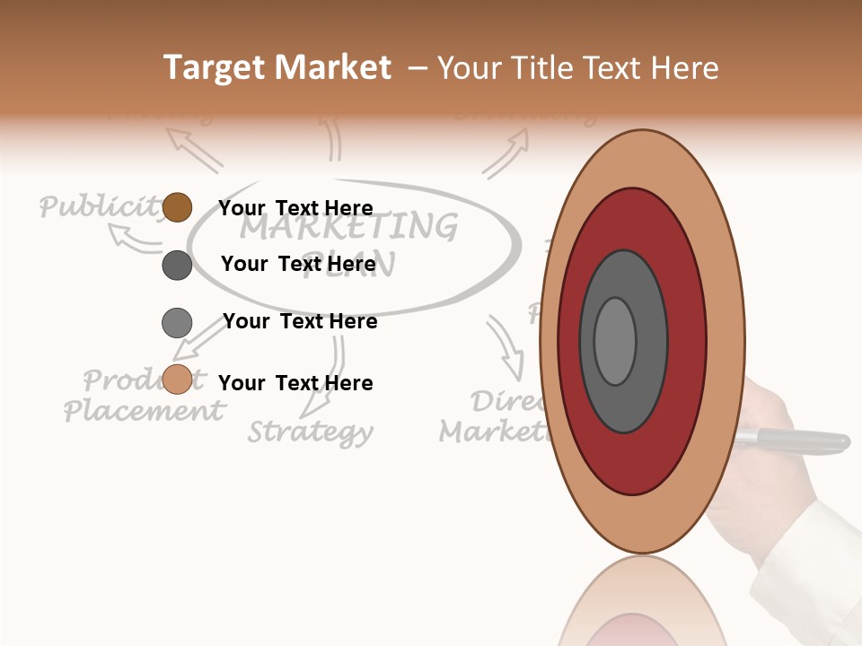 Investment Solution Hand PowerPoint Template