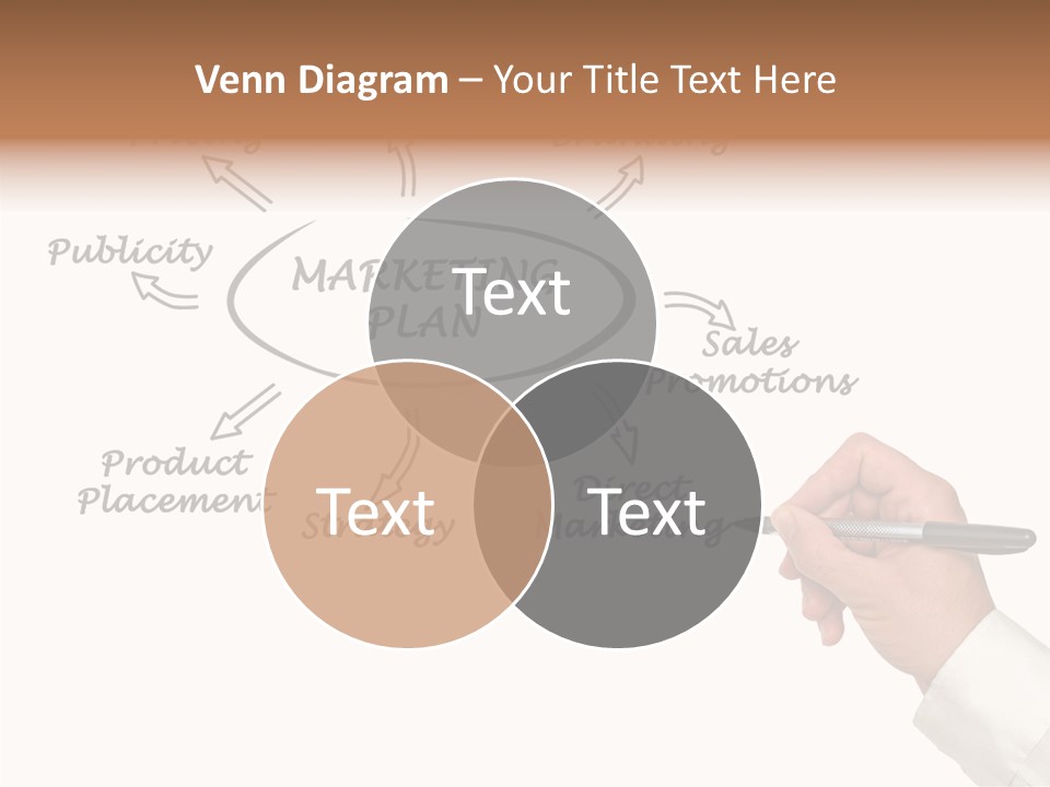 Investment Solution Hand PowerPoint Template