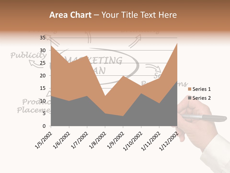 Investment Solution Hand PowerPoint Template