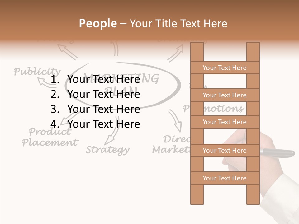 Investment Solution Hand PowerPoint Template