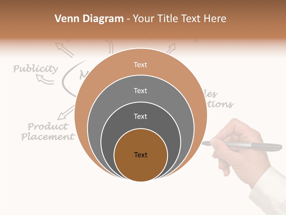 Investment Solution Hand PowerPoint Template