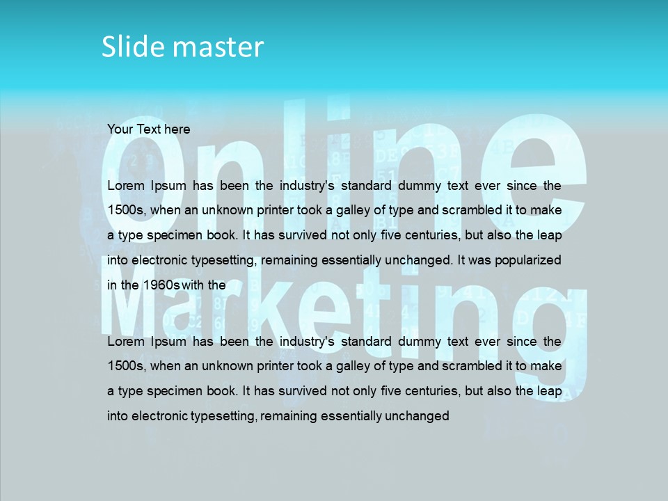 Display Offer Communication PowerPoint Template