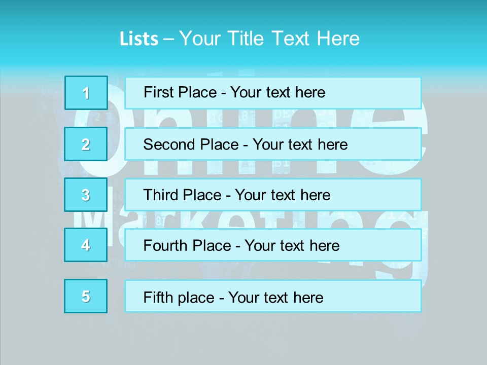 Display Offer Communication PowerPoint Template