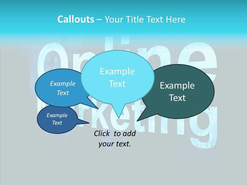 Display Offer Communication PowerPoint Template