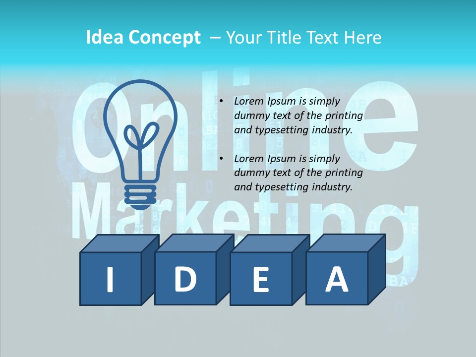 Display Offer Communication PowerPoint Template