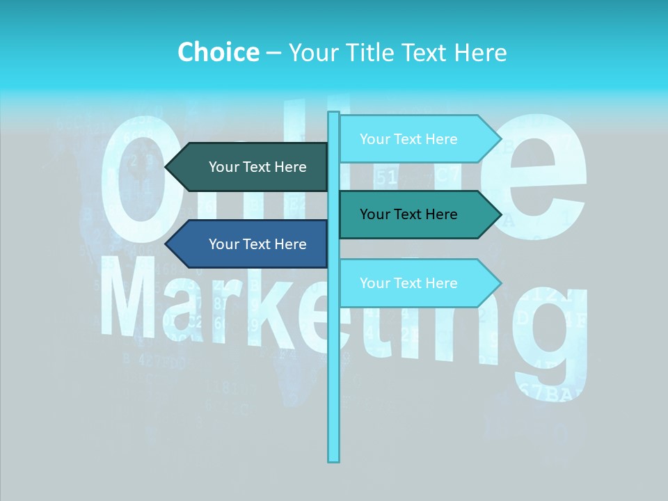 Display Offer Communication PowerPoint Template