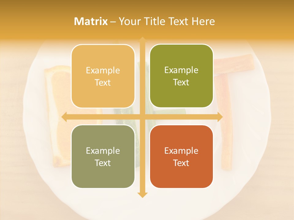 Menu Vitamin Ga Tronomy PowerPoint Template