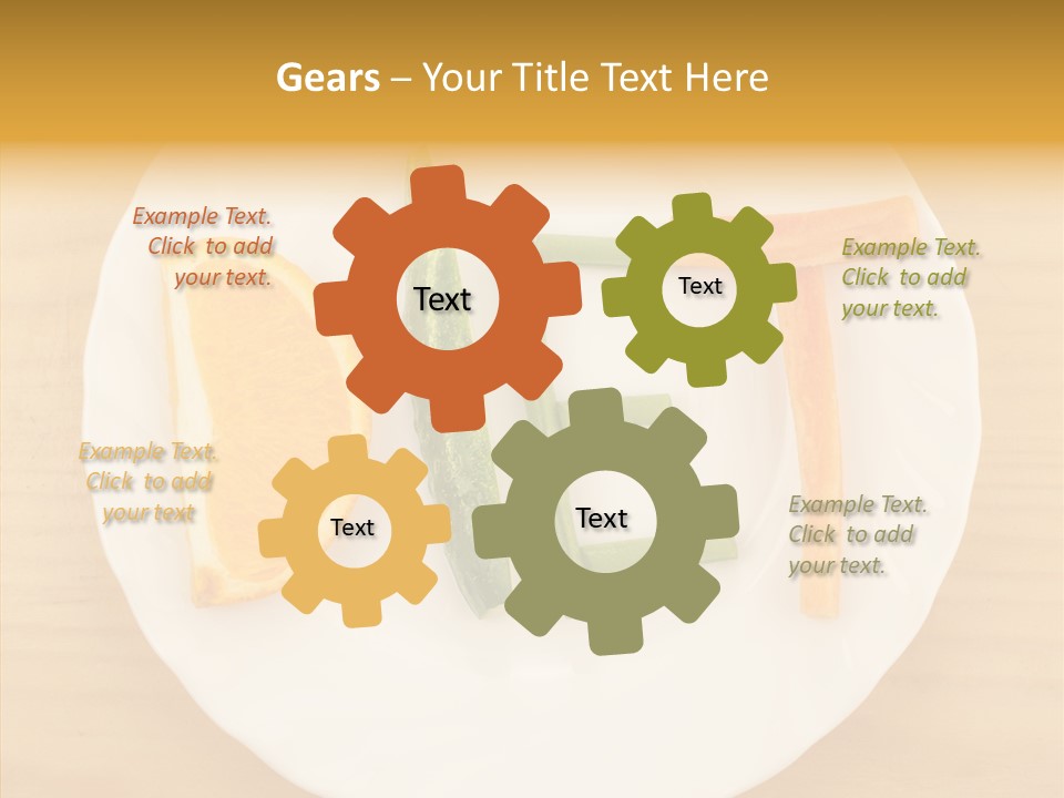 Menu Vitamin Ga Tronomy PowerPoint Template