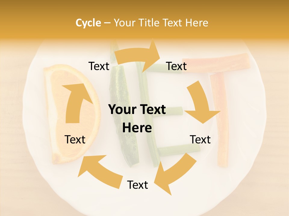 Menu Vitamin Ga Tronomy PowerPoint Template