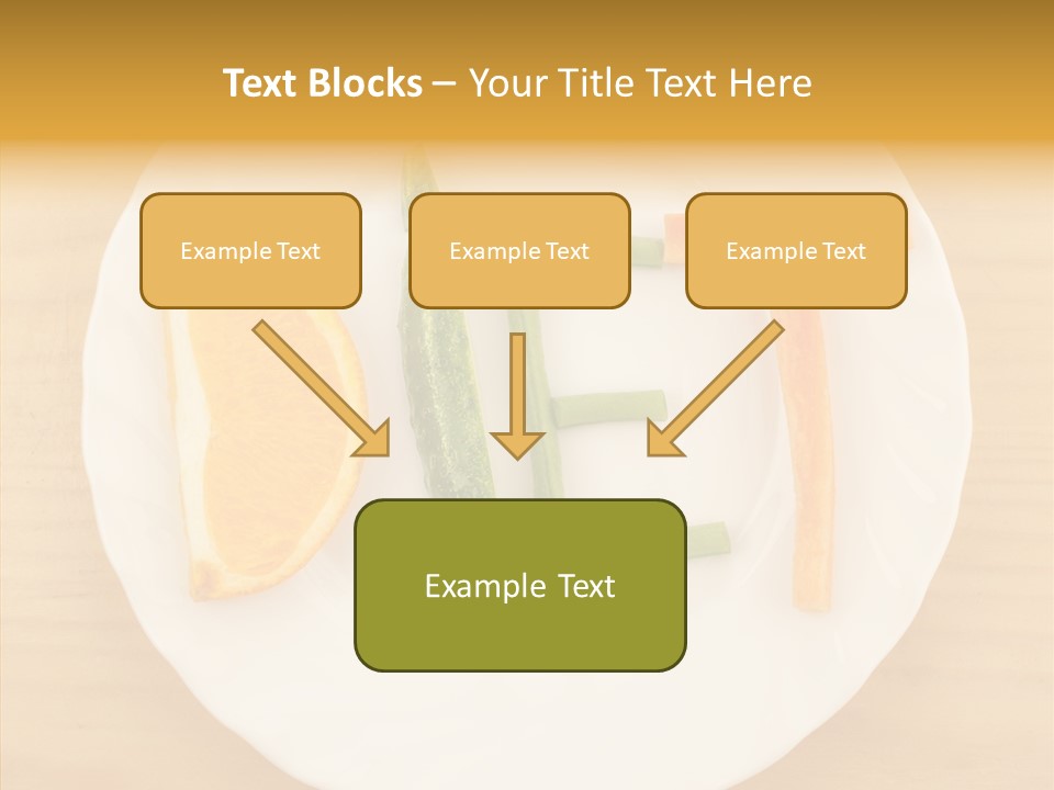 Menu Vitamin Ga Tronomy PowerPoint Template
