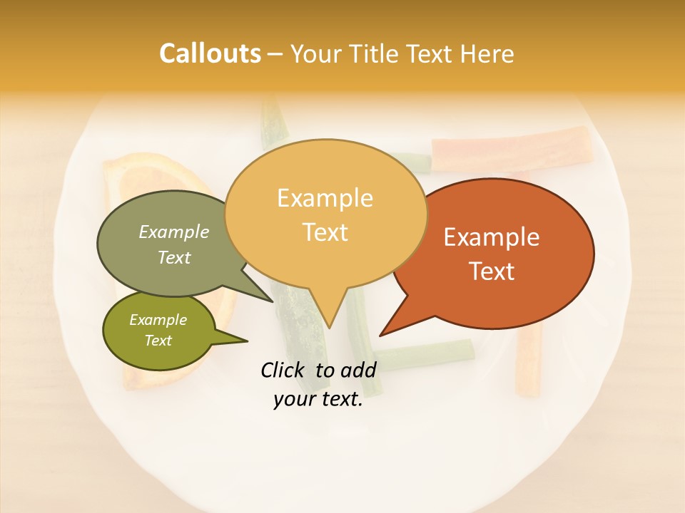 Menu Vitamin Ga Tronomy PowerPoint Template