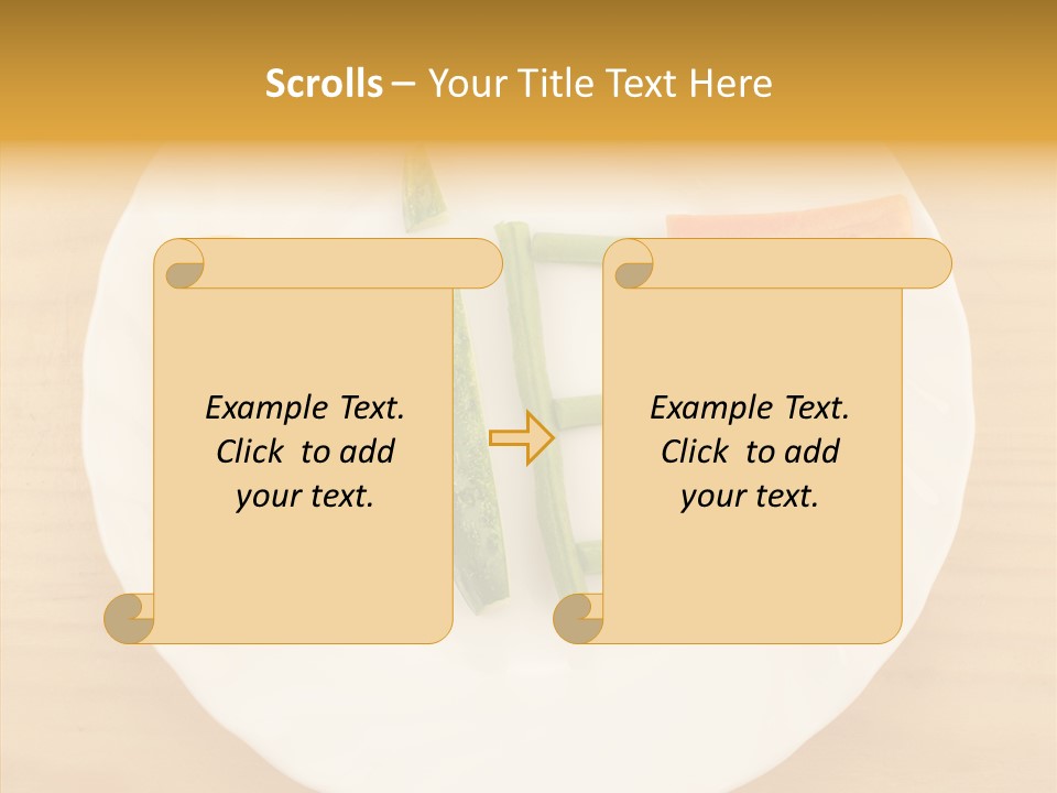 Menu Vitamin Ga Tronomy PowerPoint Template