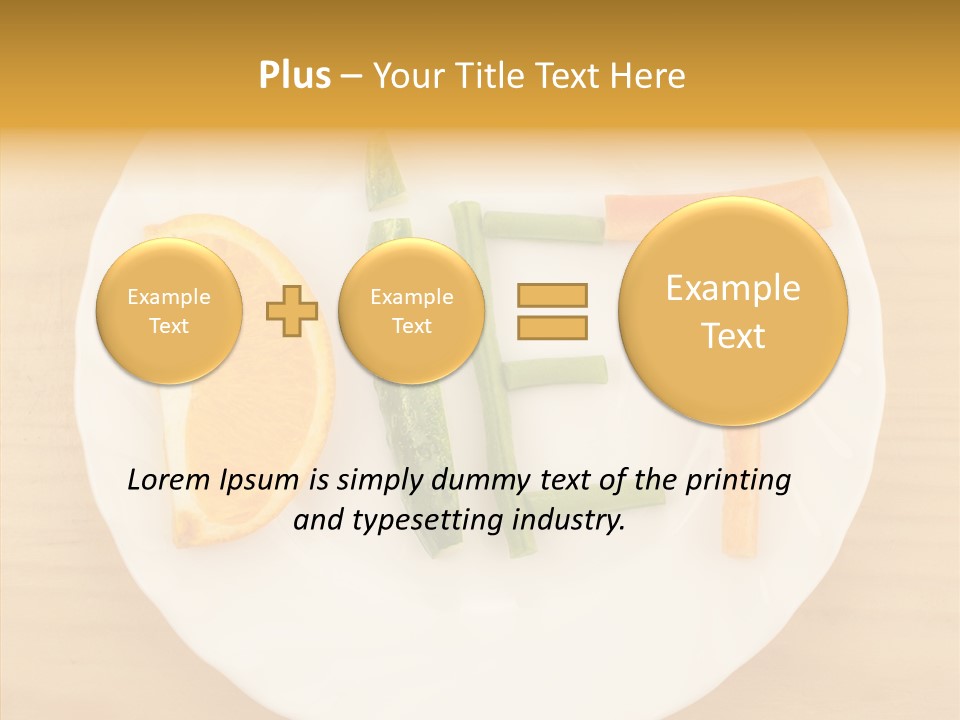 Menu Vitamin Ga Tronomy PowerPoint Template