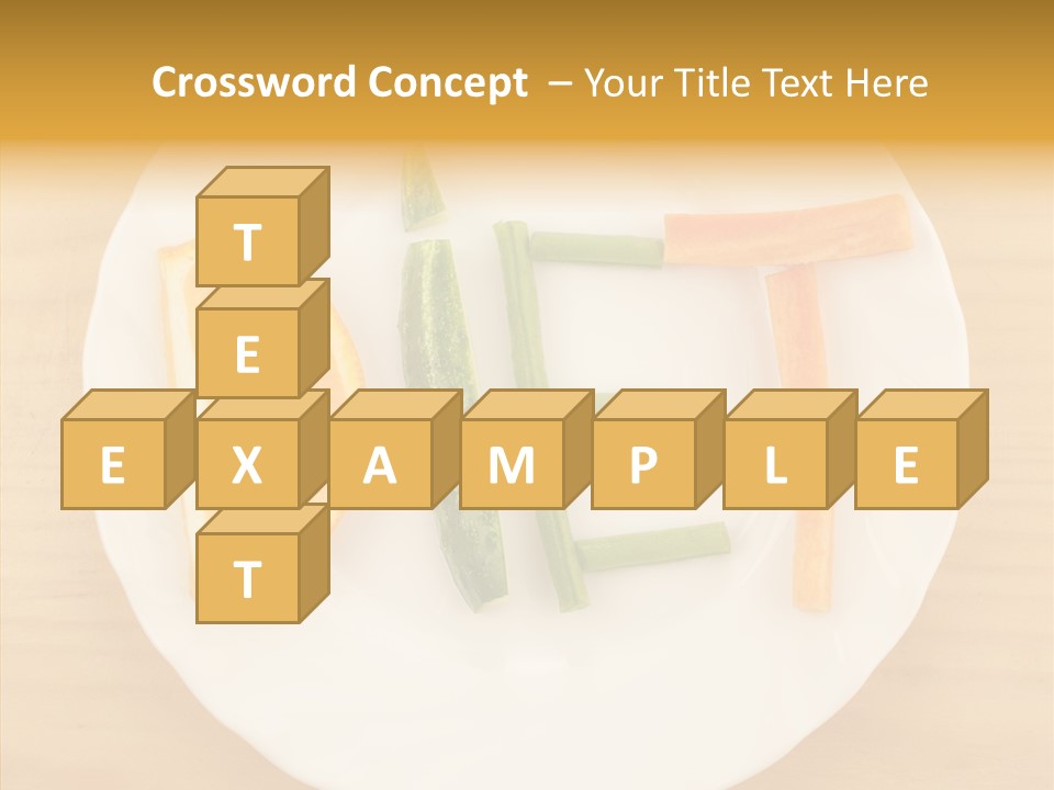 Menu Vitamin Ga Tronomy PowerPoint Template