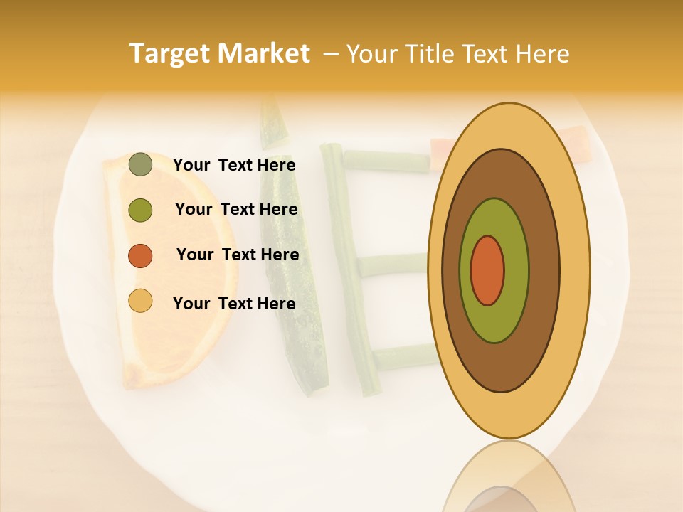 Menu Vitamin Ga Tronomy PowerPoint Template