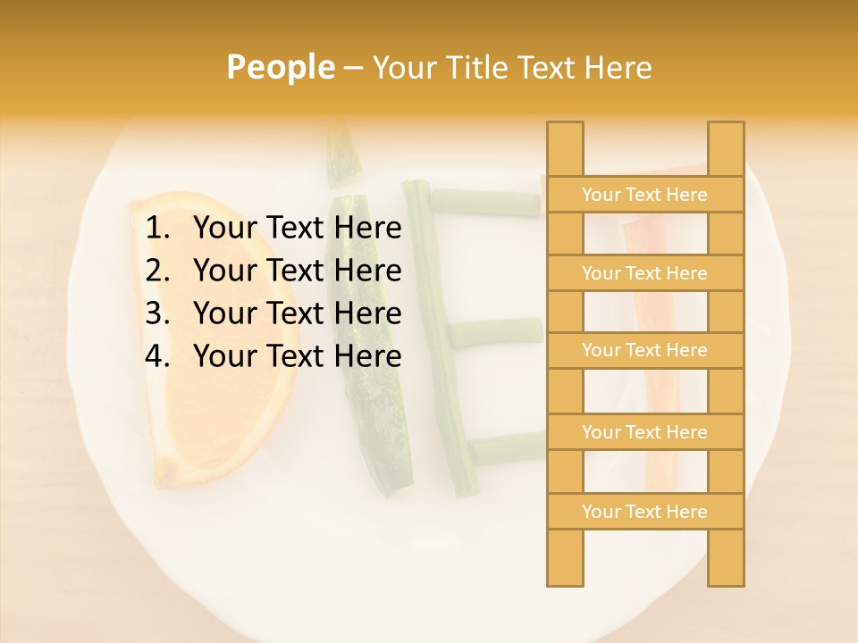 Menu Vitamin Ga Tronomy PowerPoint Template