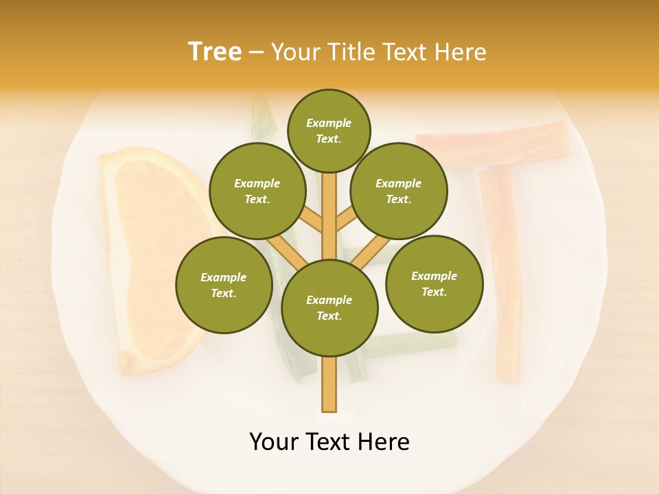 Menu Vitamin Ga Tronomy PowerPoint Template