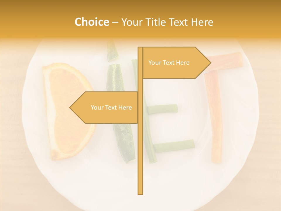 Menu Vitamin Ga Tronomy PowerPoint Template