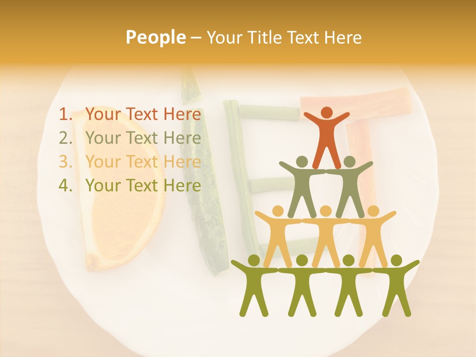 Menu Vitamin Ga Tronomy PowerPoint Template