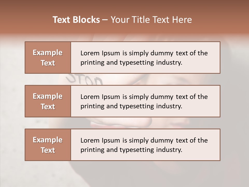 Person Domestic Punishment PowerPoint Template