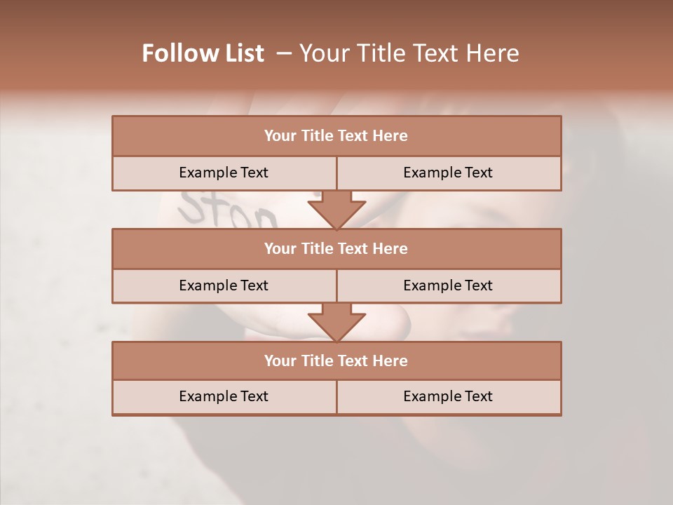 Person Domestic Punishment PowerPoint Template