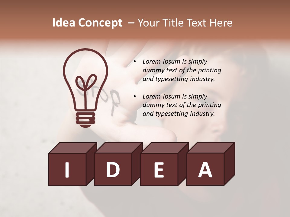 Person Domestic Punishment PowerPoint Template