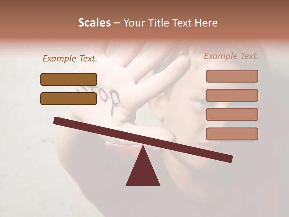 Person Domestic Punishment PowerPoint Template