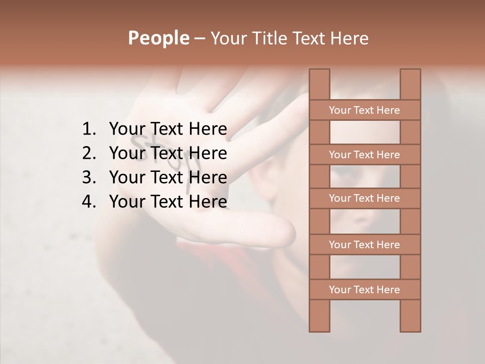Person Domestic Punishment PowerPoint Template