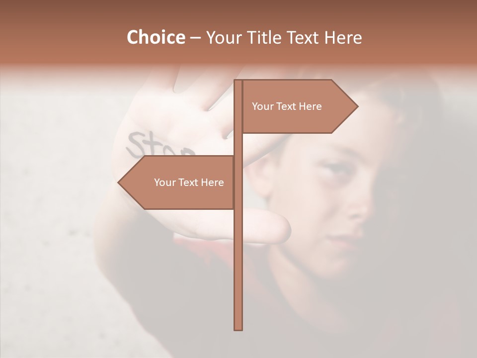 Person Domestic Punishment PowerPoint Template