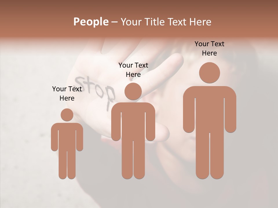 Person Domestic Punishment PowerPoint Template