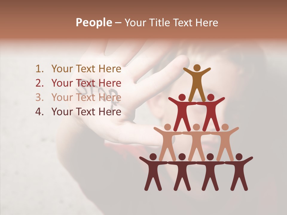 Person Domestic Punishment PowerPoint Template