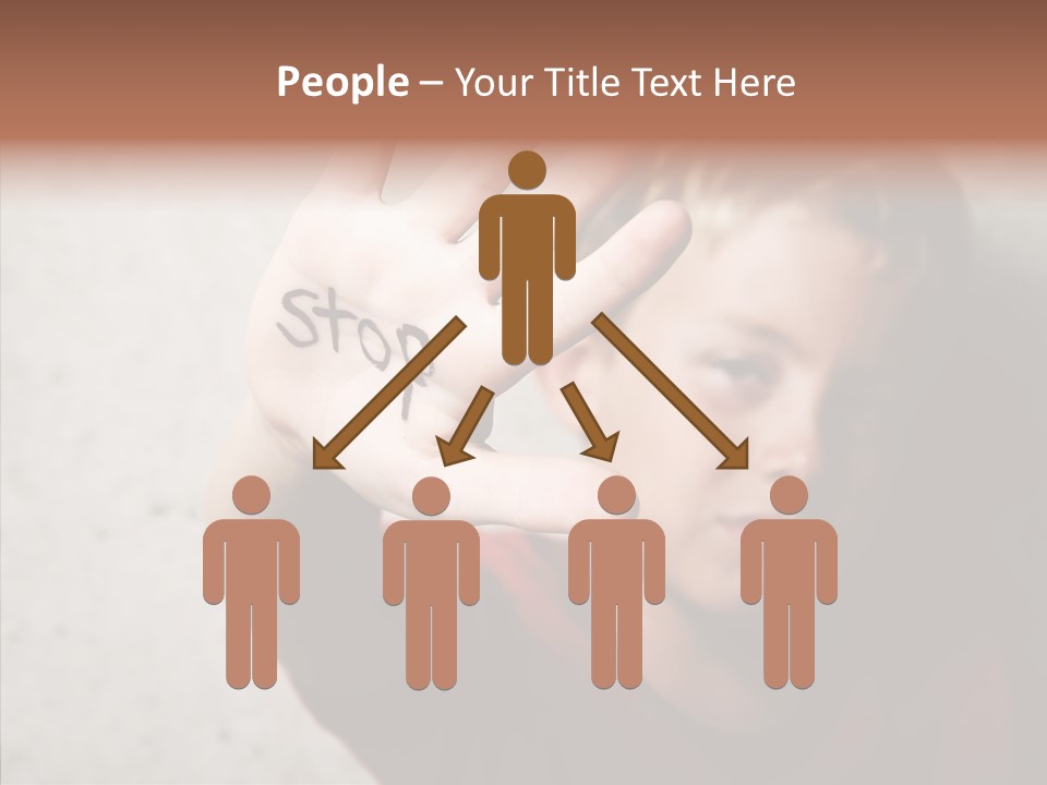 Person Domestic Punishment PowerPoint Template