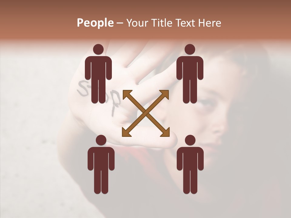 Person Domestic Punishment PowerPoint Template